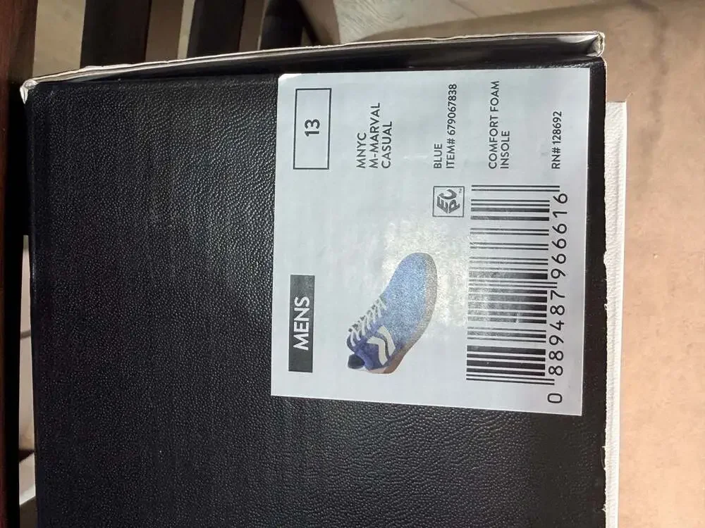 Madden NYC Men's M-Marval Casual Sneaker Blue Size 13